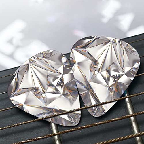 Lot de 24 médiators à paillettes pour guitare acoustique, électrique, basse (0,46/0,71/0,96 mm) - Les Beatles, Paul McCartney, John Lennon, RIngo Starr, George Harrison Lot de 24 médiators à paillettes pour guitare acoustique, électrique, basse (0,46/0,71/0,96 mm) – Image 8
