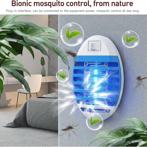Evite picaduras con la luz para matar insectos y rejilla de protección 7