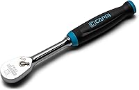 Vista 15 de Capri Tools Trinquetes, True 72 dientes, arco oscilante de 5 grados (juego de 3 piezas/perfil bajo de cabeza flexible), (Modelo: CP12000FX)