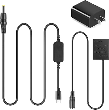 Type C Cable NP-W126 Dummy Battery PD Adapter for Fujifilm X-A2 A3 X-E2s X-Pro2 T20 T10 X-T30 X-T1 T2 X-T3 E3 Camera