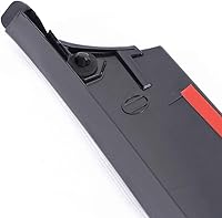 Vista 3 de VRracing Un par de moldura exterior de parabrisas compatible con Ford Explorer 2011-2019, lado izquierdo y derecho, color negro, 38.2 x 6.5 x 2.4 in