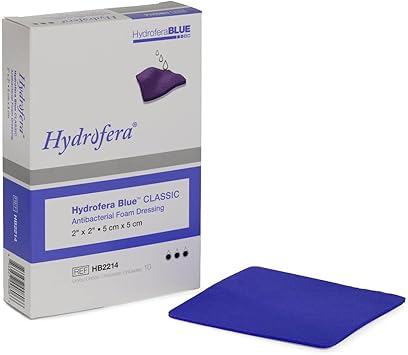 Hydrofera Blue Wound Dressing 2""x2"" Box of 10