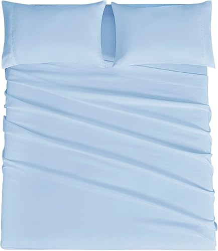 Miniatura 2 de Mejoroom - Juego de sábanas y fundas de almohada de 1800 hilos, con bolsillo profundo, hipoalergénicas, transpirables y resistentes a la