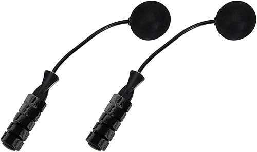 Heavy Duty Cordless Skip Rope with Dual Ball Bearings PVC EVA Weighted Jumping Rope for Fitness Calorie Burning Full-body Workout Suitable for