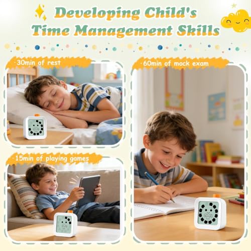 Image of EooCoo School Supplies for Kids Visual Timer for ADHD, Autism