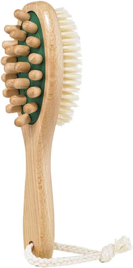 NEAL'S YARD REMEDIES(ニールズヤードレメディーズ) ボディマッサージブラシ(コットン巾着入り) 木製 1個