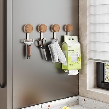 Soap Dish, Walnut and Stainless Steel, Soap Bar Holder for Shower Suction Cup Wall Mounted, No-Drilling Waterproof Sponge Holder (White with Wall Hooks)
