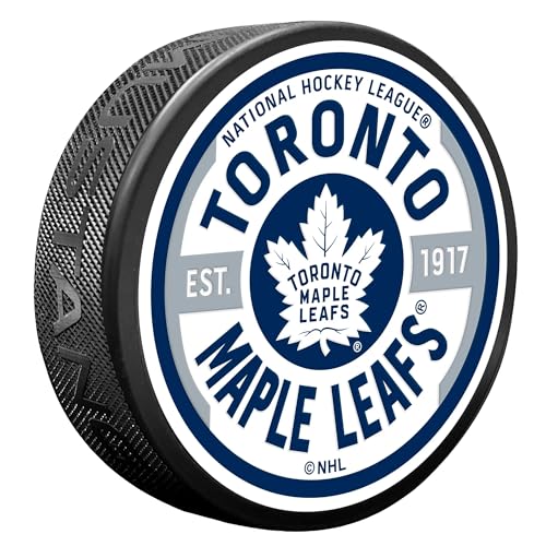 Sports Decor Toronto Maple Leafs Gear Textured Puck
