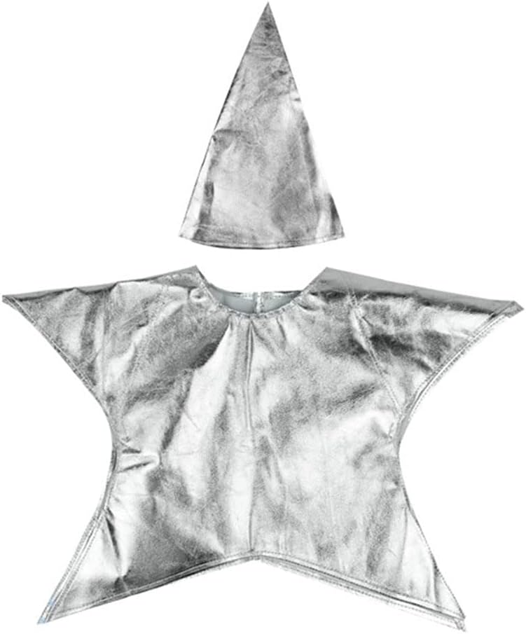 Star Shaped Costume for Kids Hat Cap Christmas Halloween Costume Dress Up Bodysuit Outfits Funny Onesie