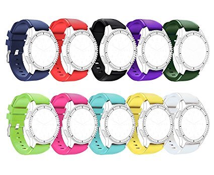 Correa de silicona para reloj Galaxy Watch 46mm miniatura 1