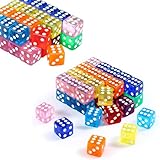 【高品質素材】高品質のアクリルを使用し、耐久性と安定性を確保し、破損しにくく、長期間使用でき、長時間のゲームを楽しむことができます。 【半透明デザイン】ユニークな半透明デザインが、内部のサイコロの数を明確に表示し、公平性と正確性を高め、ゲームをより刺激的で楽しいものにします。 【カラフルなゲーム体験】8色の異なる16mmサイコロセットで、多様なゲーム体験を提供し、ゲームや教育プロジェクトのさまざまなニーズや個人の好みに応えます。 【多機能使用】ゲーム用だけでなく、数学教育、シミュレーション選択、...