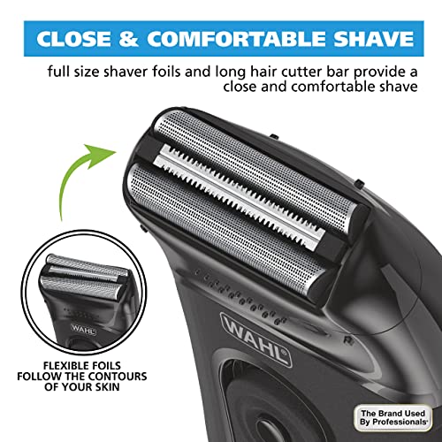 Compact Rechargeable Shaver Kit for Men - 7065