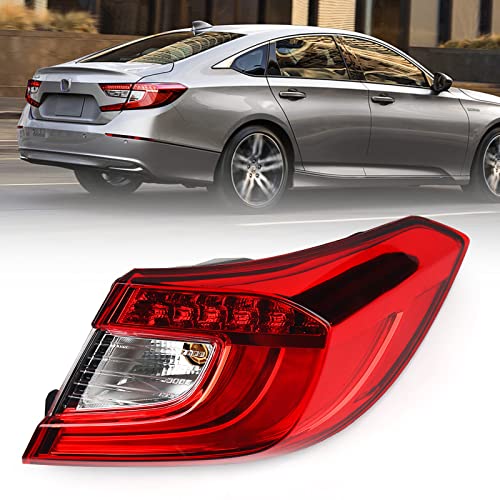 Huray Right Tail Light for Honda Accord 2018-2021 Passenger Side