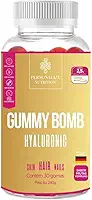 Gummy Bomb Hyaluronic - Colageno Verisol com Tecnologia Alemã - 30 Gomas com 120mg de Ácido Hialurônico, 2,5g de Verisol por Goma, Silício Orgânico, Minerais e Vitaminas