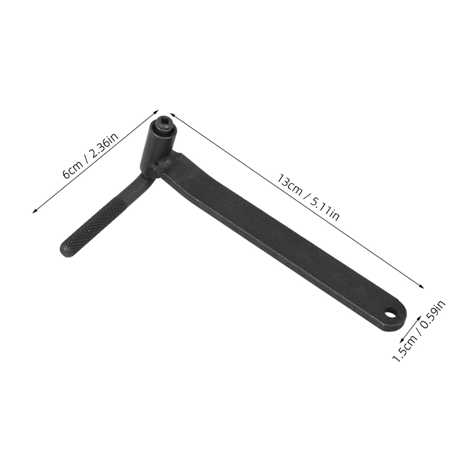 HOLIDYOYO Valve Wrench Motorcycle Engine Valve Tool Lever Adjustment Motorcycle Accessories Metric Removal Handle Repair Aluminum Professional Motorcycle Tool Carbon Steel Black