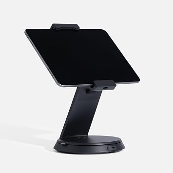 Bouncepad Eddy - Tablet Stand, Adjustable Tablet Holder Desktop and Counter Stand Dock Compatible with iPads, Samsung Galaxy and Windows Tablets Black 2
