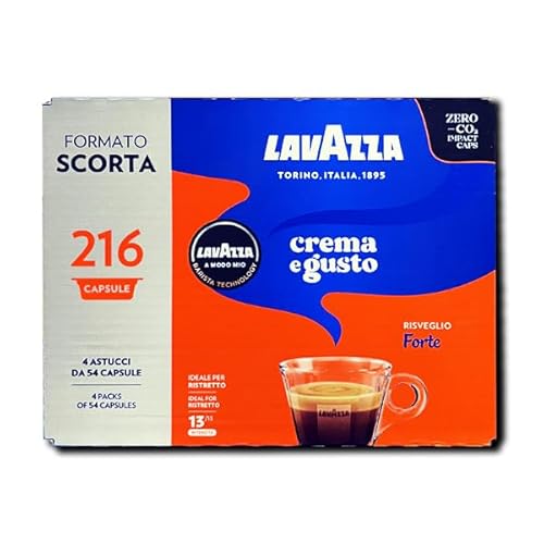 216 Capsule A Modo Mio Lavazza Crema E Gusto Forte
