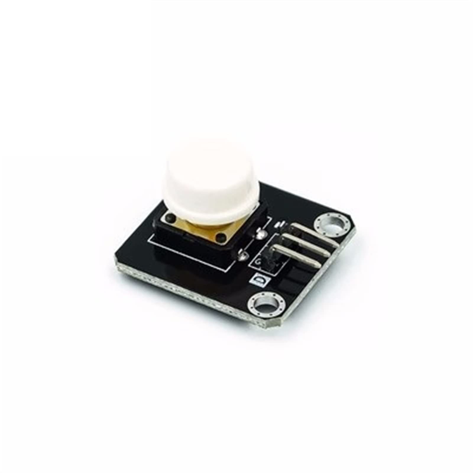 Module de clé interrupteur tactile avec grand capuchon bouton vert pour projets Arduino DIY