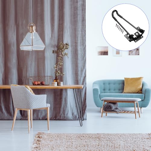 M METERXITY 4 Pack Foldable Hairpin Legs, DIY Furniture Table Legs - Image 2