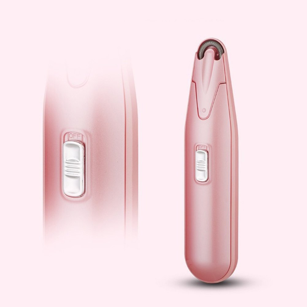 Épilateur Visage Pour Femme à Ressort - Sans Fil, Lavable, Résultat Pro à La Maison (couleur Rose)