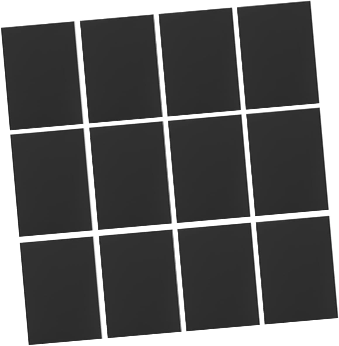 TEHAUX 40sheets Black Cardstock Thick Paper for Invitations Crafts and Diy Projects for Scrapbooking and Printing Quality Cardstock