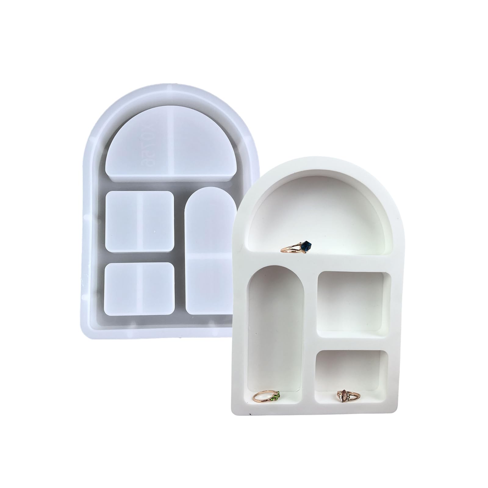 NEWFT House Decors And Resin Casting Mold Sturdy Silicone Casting For Creative House Designs Home Display Ornament