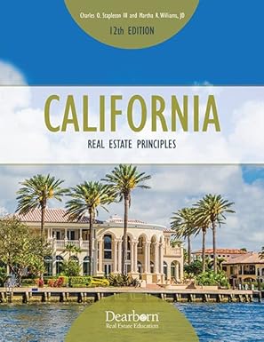 California Real Estate Principles, 12E