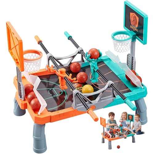 Jeu de tir de basket-ball sur table pour occuper les enfants à 2 joueurs sans écran
