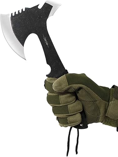 Miniatura 7 de JXE JXO Hachas de lanzamiento total de 102 pulgadas con hoja de 37 pulgadas espiga completa de acero inoxidable 420HC con espiga diseño para lanzar