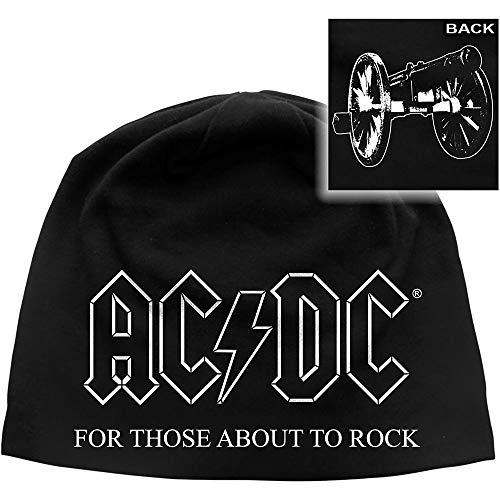 Image of AC/DC for Those About to Rock Official Beanie Hat Black