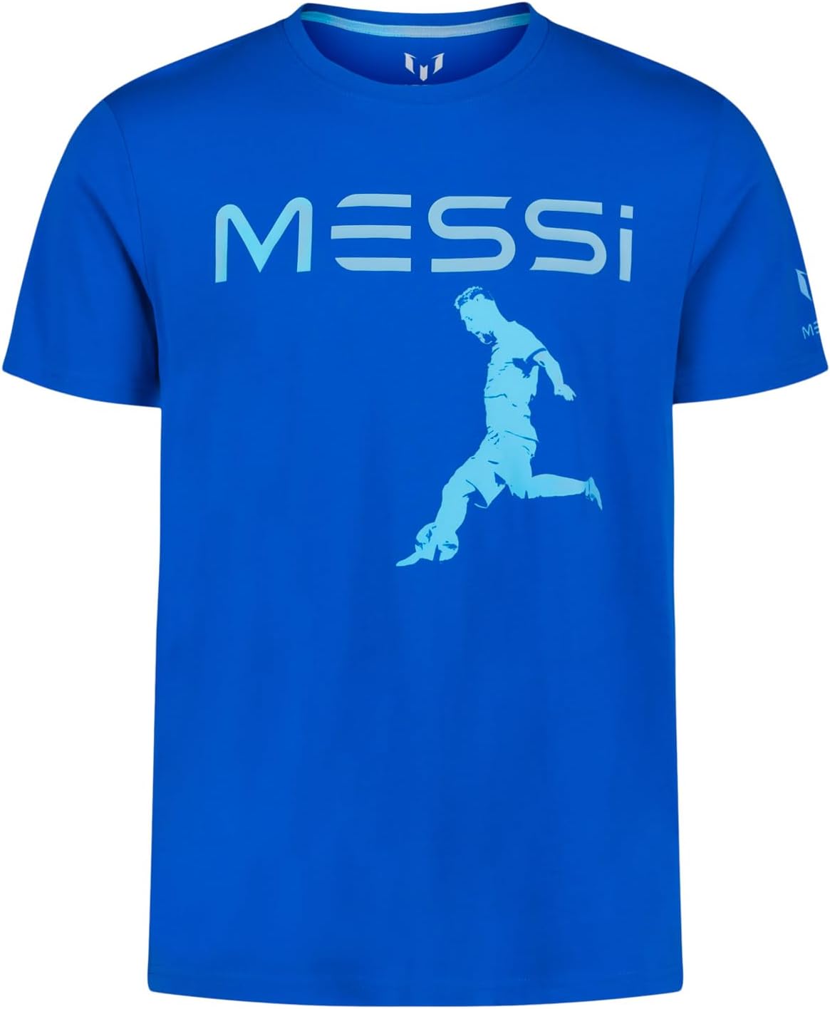 Messi Mens Kick Tee, Lifestyle Short Sleeve T-Shirt, Standard Fit with Graphic