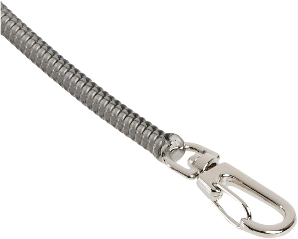 Pacific Handy Cutter CL36 Clip-On Coil Lanyard, For Utility Knives, Safety Cutters, and Hand Tools, Extends to 48 Inches, Safe Tool Retention - - 
