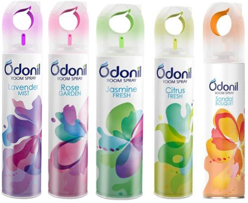 Odonil Rose, Jasmine, Sandal, Citrus, Lavender Spray (5 x 150 ml) (B0D9JMFP4L) Amazon Price History, Amazon Price Tracker