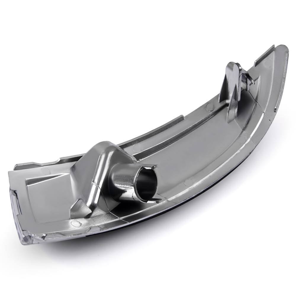 OZ-LAMPE Fahrtrichtungsanzeiger Spiegelblinker für Ford Fiesta Mk7 2008-2017 B-Max 2012-2017, Beleuchtung seitenmarkierungsleuchten mit Canbus Fehlerfrei, Schwarz