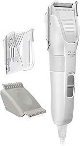 テスコム バリカン ヘアカッター 1～35mm 刈り高さ調整 刃の水洗いOK 海外対応 交流式 1.8m ホワイト TC317-W/E