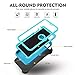 FOGEEK iPhone XR Case, Belt Clip Holster Heavy Duty Kickstand Protective Cover [Dust-Proof] [Shockproof] Compatible for Apple iPhone XR [6.1 inch] (Tea Blue1 / Light Blue2)