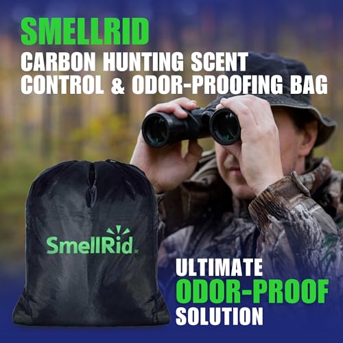 Sac carbone chasse SMELLRID anti-odeur vêtement réutilisable