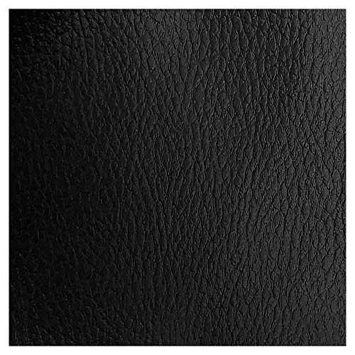 ggm® Kunstleder PVC Trend, Breite 140 cm, Meterware, Farben wählbar schwarz