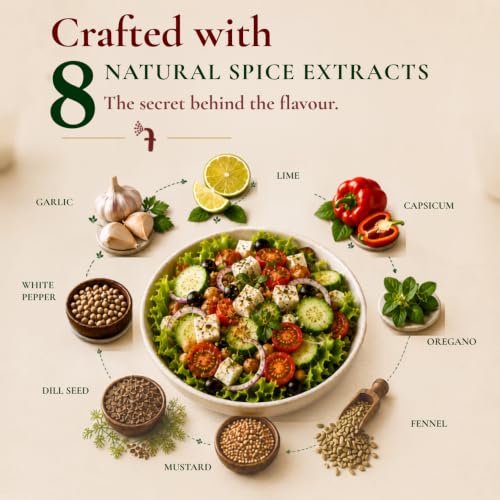 Image of ChefSPRAY Salad Dressing Oil Spray | Triple Cold-Pressed Oils (Avocado, Olive & Sunflower) | Zesty Mediterranean Herbs | 4 Kcal Per Spray | Preservative-Free | For Salads, Pasta, Roasting & Air Frying