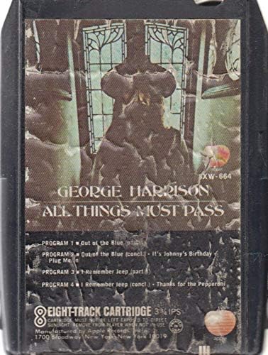 George Harrison: All Things Must Pass, Tape 2 - 8 Track Tape