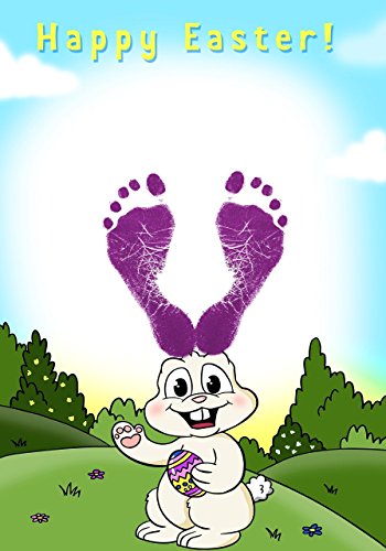 Reigndrop Ink Pad For Baby Footprint, Handprint, Create Impressive Keepsake Stamp, Non-Toxic And Acid-Free Ink, Easy To Wipe And Wash Off Skin, Smudge Proof, Long Lasting Keepsakes (Purple) #TOP6