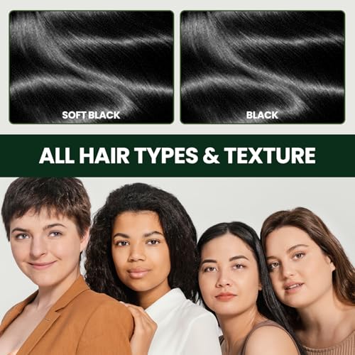 Herb Speedy PPD Free Hair Dye, Ammonia, Paraben Free Hair Color Soft Black Odorless, No more Eye and/or Scalp Irritations From Coloring For Sensitive Scalp - 8
