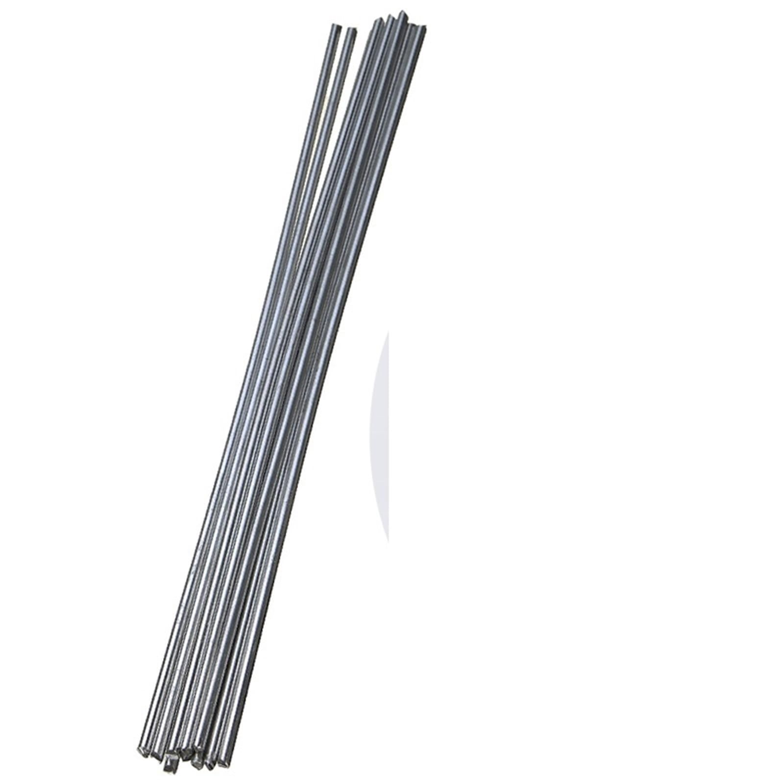 Aluminiowe pręty spawalnicze, uniwersalne pręty spawalnicze, miedziane, aluminiowe, żelazne, stal nierdzewna, drut spawalniczy, elektroda spawalnicza, nie wymaga proszku, 2,0 mm, 20 sztuk