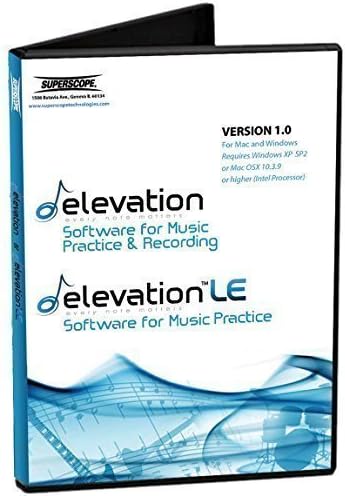 Elevation Software for Music Transcription, Music Practice and Recording