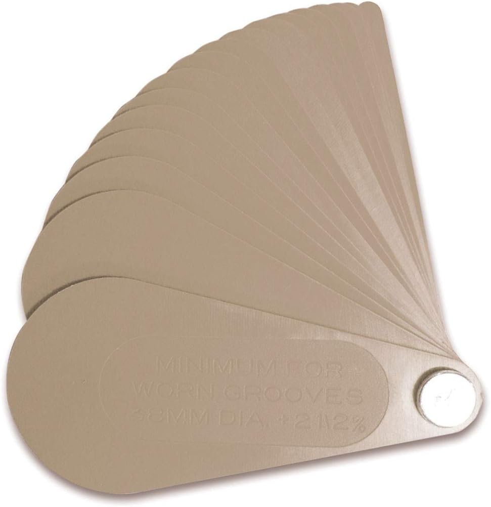 Metric Sheave Gauge (6mm - 38mm)