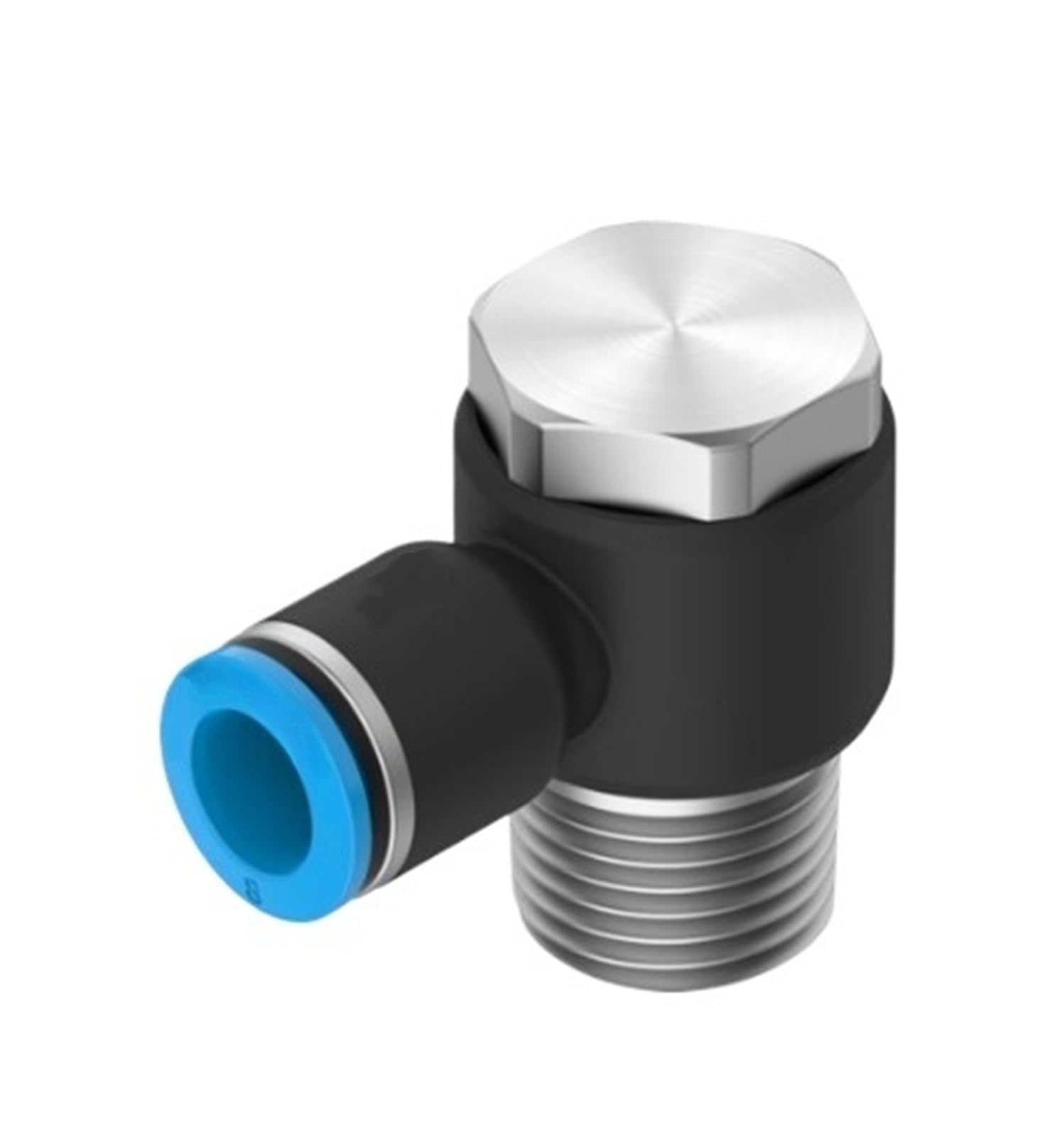 5PCS 8113042 Pneumatic Push-in Connector External Thread R3/8 8mm Outer Diameter Original