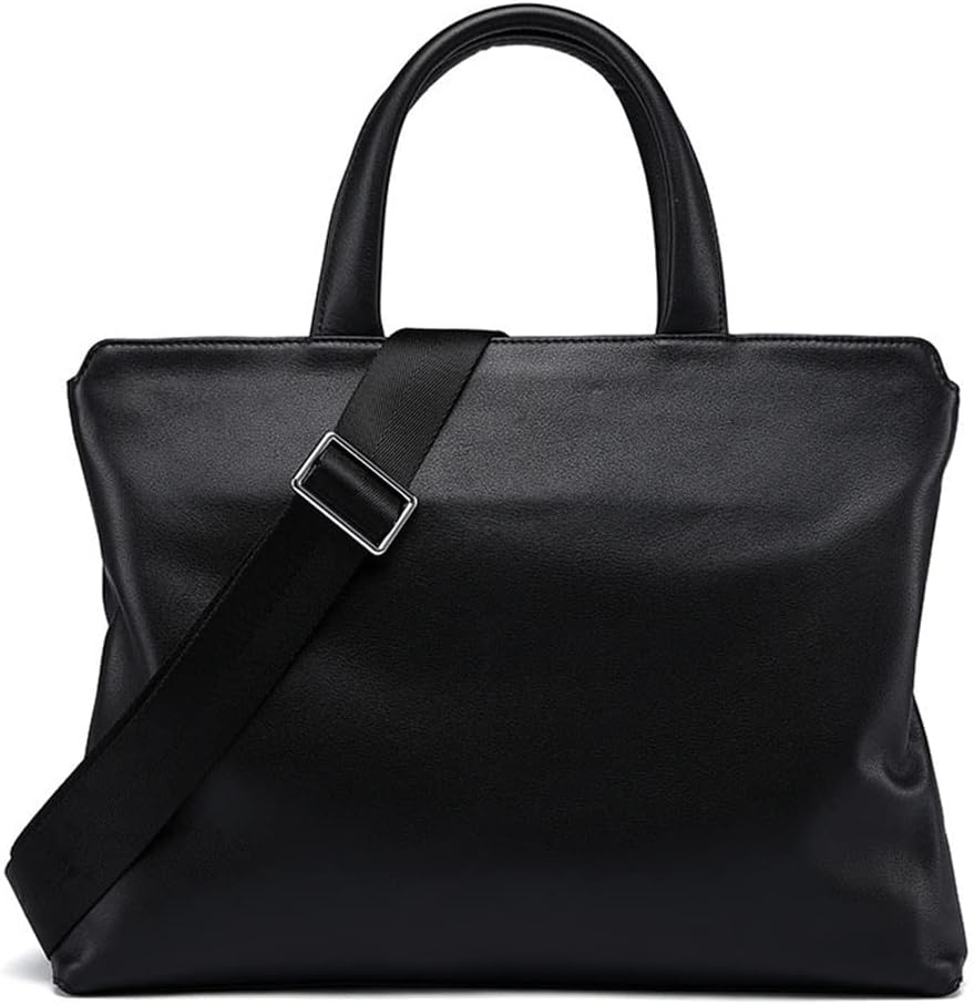 Men's bag handbag leather computer 15 inch business trip large capacity briefcase