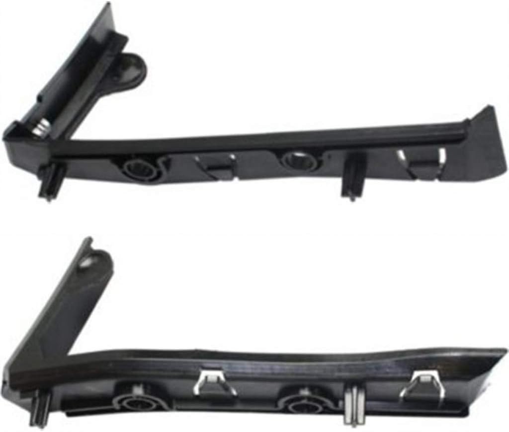 For Chevy Tahoe/Suburban 1500 Front Bumper Bracket 2007-2014 Driver and Passenger Side Pair/Set | Plastic | GM1032111 + GM1033111 | 15923612 + 15923613