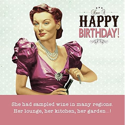 Ladies Who Lunch Regions, Birthday, Greetings Card, 163 x 163mm Cover