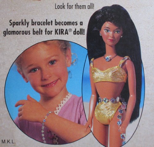 Muñeca Barbie Sparkle Beach KIRA 1995 miniatura 5